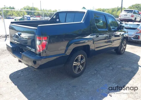 2013 Honda Ridgeline Sport из США, поврежденный, VIN 5FPYK1F73DB007952